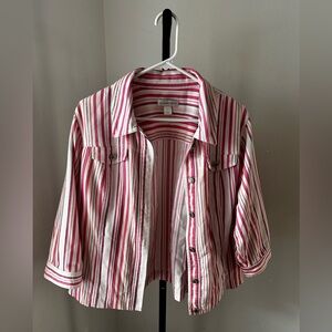 Christopher and banks xl pink cardigan